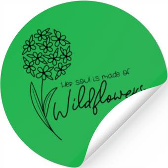 Discover Wild Flowers Stickers