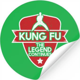 Discover Kung Fu The Legend Continues Stickers