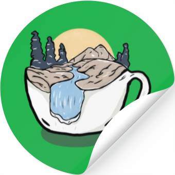Discover Adventure Art Stickers