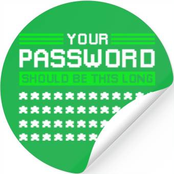Discover Funny Cyber Security Password Stickers