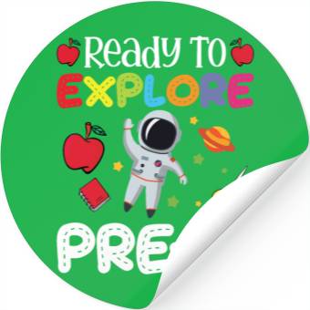Discover Explore Pre-k Back To School Stickers