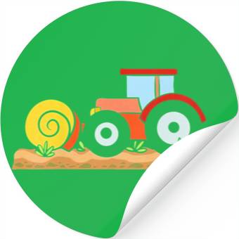 Discover Farming Slurry Combine Harvester Stickers
