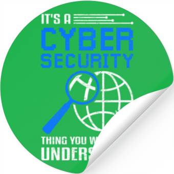 Discover Cyber Security Funny Ethical Hacker Stickers