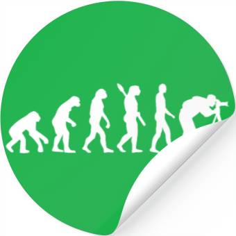 Discover Photographer Evolution Stickers