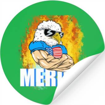 Discover MERICA Stickers