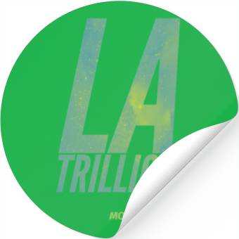 Discover LA TRILLION LIME Stickers