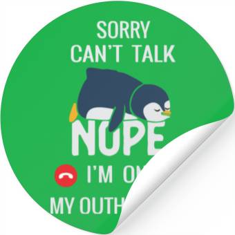 Discover Funny penguin Stickers