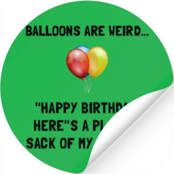 Discover Balloons Weird Funny Stickers