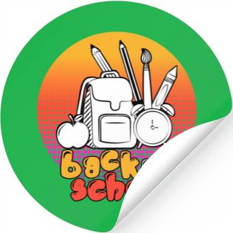 Discover Back to School Stickers