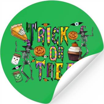 Discover Trick or Treat Stickers