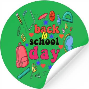 Discover Back to school day Stickers