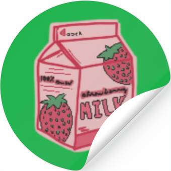 Discover Strawberry Stickers