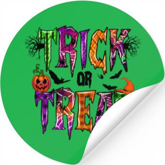 Discover Trick or Treat Stickers