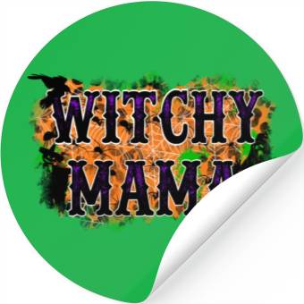 Discover Witchy Mama Stickers