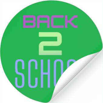Discover Back to School Stickers