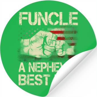 Discover Funcle A Nephew Best Bud Us Stickers