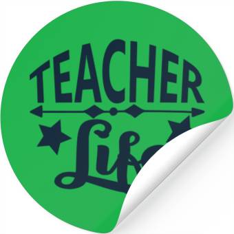 Discover TEACHER LIFE Stickers