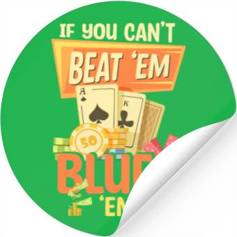 Discover Card Game Royal Flush Ace Stickers