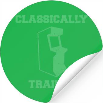 Discover Classically Trained | Arcade player Stickers
