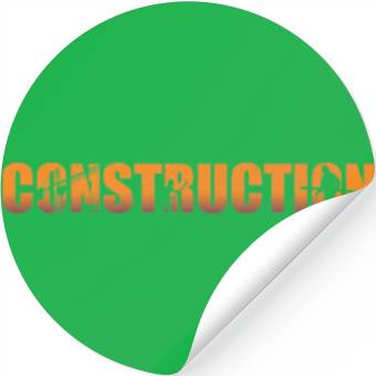 Discover Construction Badge Trades Stickers