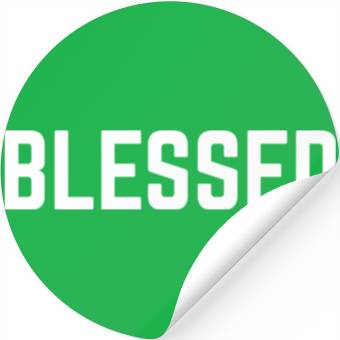Discover Blessed Stickers