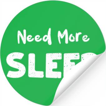 Discover Need More Sleep - Elephants Stickers