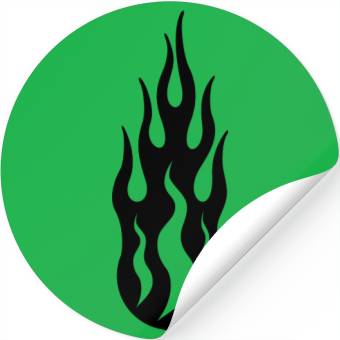 Discover tribal flame Stickers