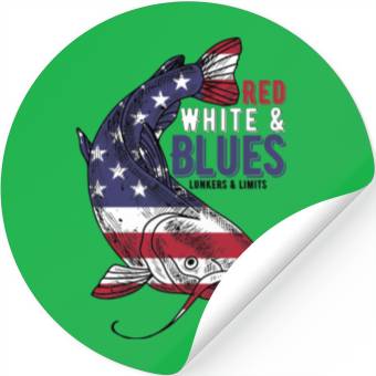 Discover Red, White, & Blues Stickers