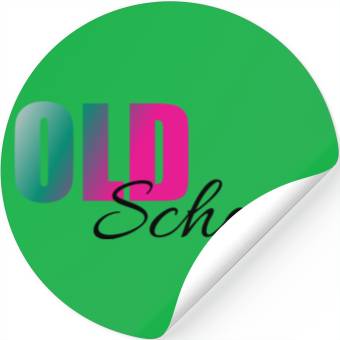 Discover Old school Stickers