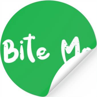 Discover Bite Me - Plants Stickers