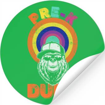 Discover Bear Back To School Stickers