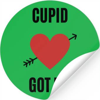 Discover Cupid Got Me Stickers
