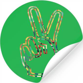 Discover Psychedelic Peace Stickers