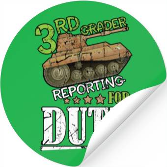 Discover 3rd Grade Boy Third Grade Crew Third Grader Report Stickers