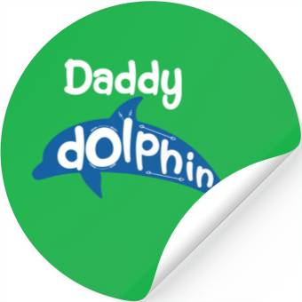 Discover Daddy Dolphin Stickers