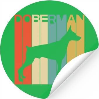 Discover Doberman Stickers