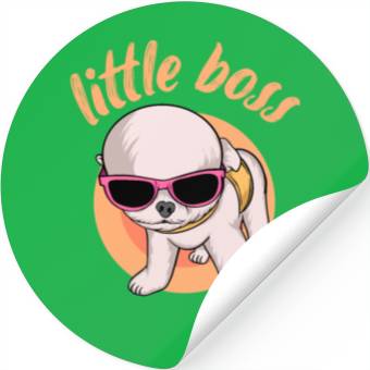 Discover Little Boss Stickers