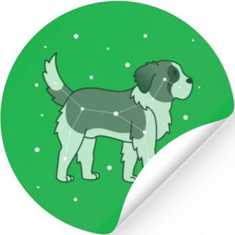 Discover Saint Bernard Constellation Stickers