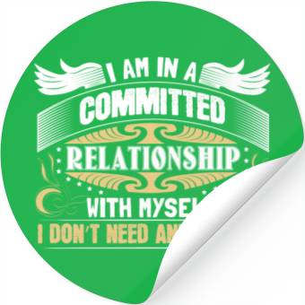 Discover Single Independent Party Gift Idea Stickers