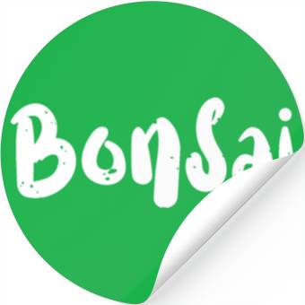 Discover Bonsai - Plants Stickers