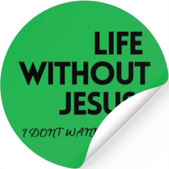 Discover LIFE WITHOUT JESUS? Stickers