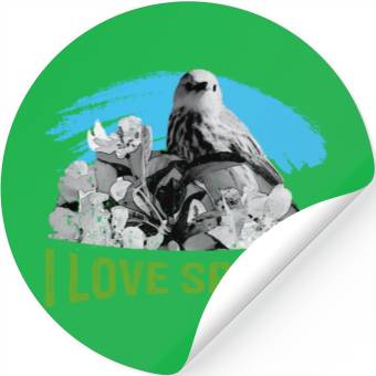 Discover I love SPRING with Eagle Stickers