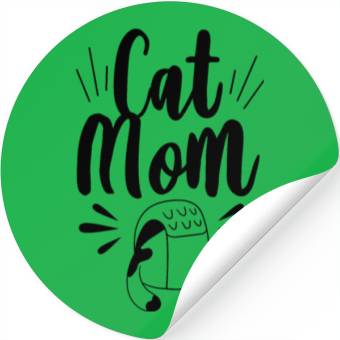 Discover Best Cat Mom Stickers