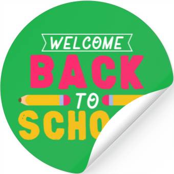 Discover Back To School Students Teachers Stickers