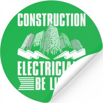 Discover Electrician Electrical Engineer Lineman Stickers