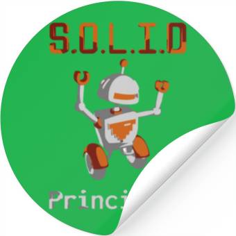 Discover SOLID principles Stickers