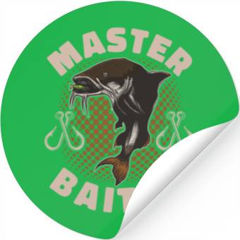 Discover Master Baiter - Wels Catfish Hunter Stickers