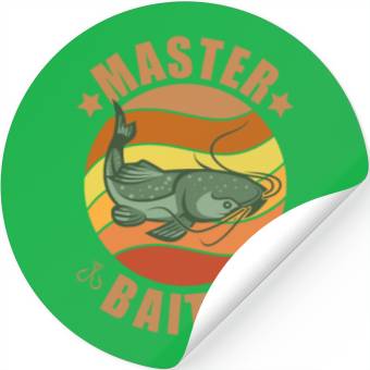 Discover Master Baiter - Wels Catfish Hunter Stickers