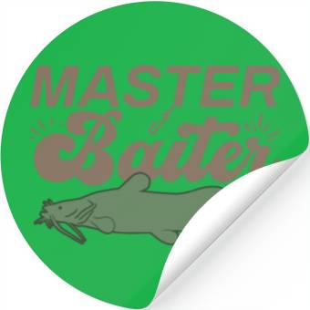 Discover Master Baiter - Wels Catfish Hunter Stickers