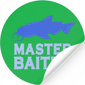 Discover Master Baiter - Wels Catfish Hunter Stickers